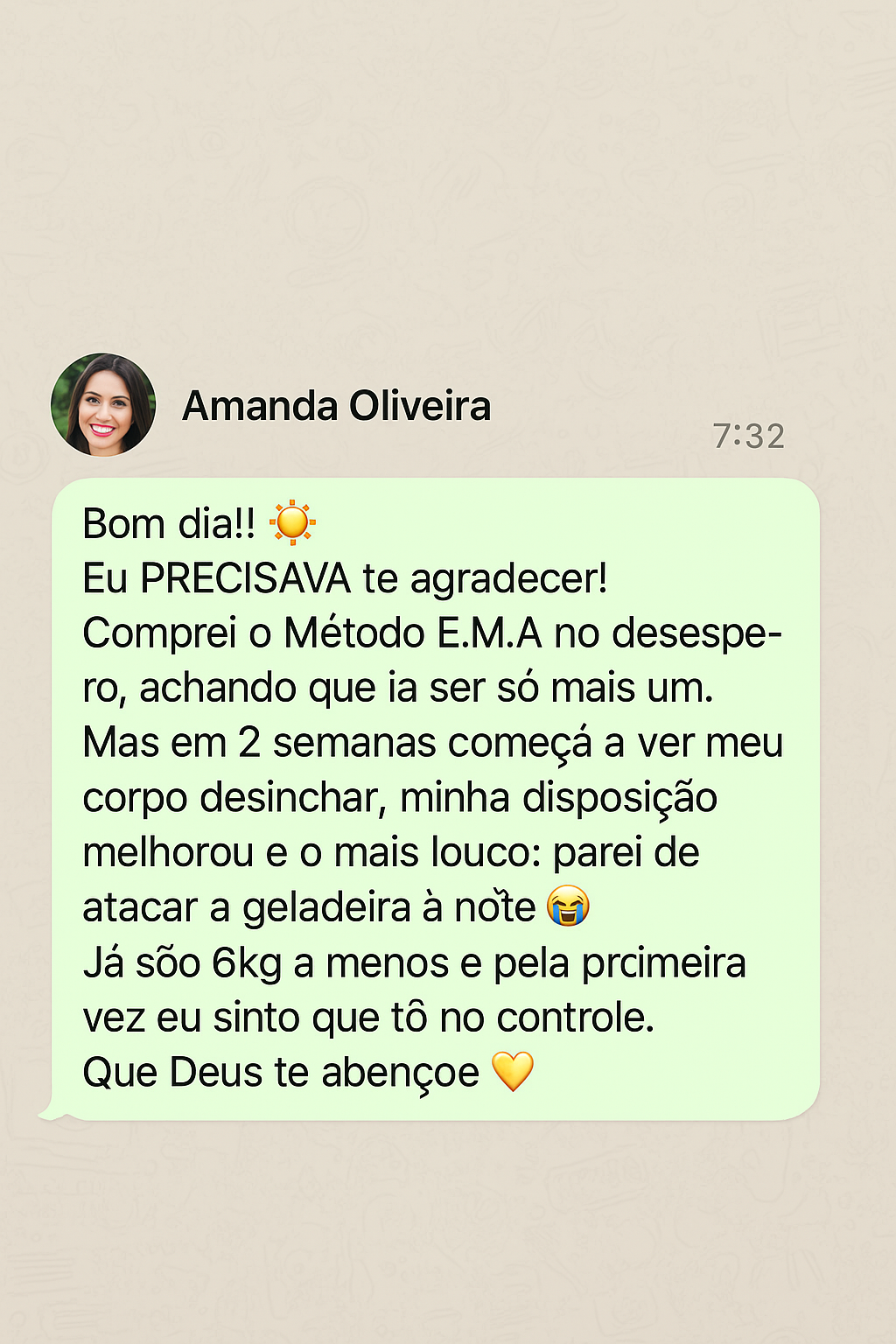 Depoimento Amanda